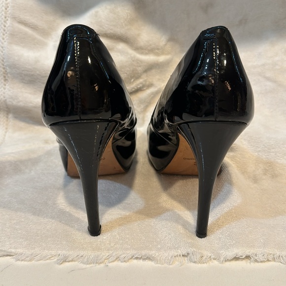 Corso como black patent leather platform heels - Picture 4 of 4